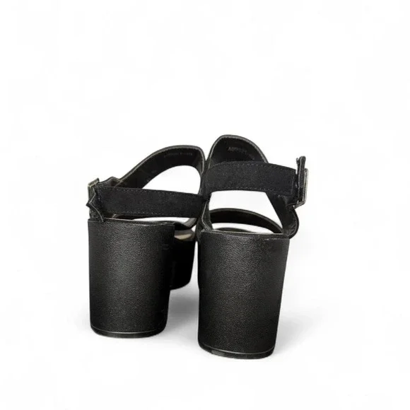 Andarina size 40 or size 9 black platform sandals - Picture 5 of 6